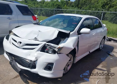 2013 Toyota Corolla S/Le из США, поврежденный, VIN 5YFBU4EE1DP131958